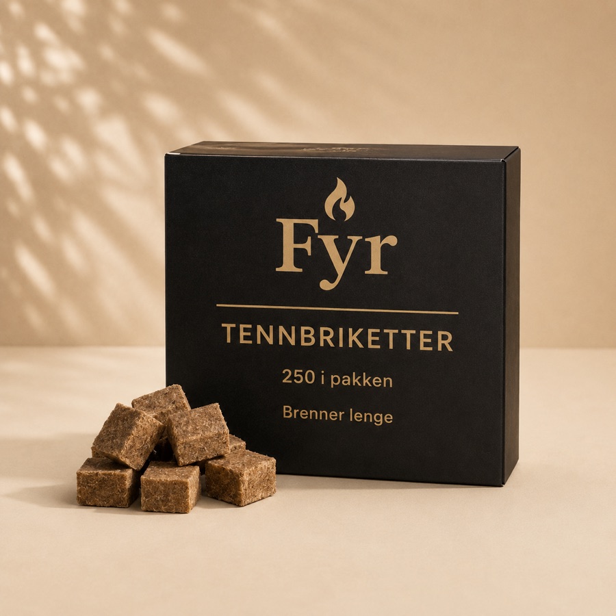 Tennbriketter (250 stk)