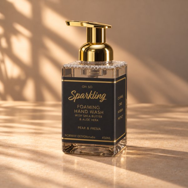 Sparkling skumsåpe – Pear & Freesia 450 ml